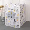 Funda Antipolvo para Lavadora Hogar Lavado Sin Necesidad de Quitar Tapa abatible Tambor de Lavadora Funda Impermeable a Prueba de Polvo Protección Solar