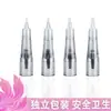 Agulha para Máquina de Tatuagem, Agulha Cosmética Sem Agulha, Agulha de Peça Única Totalmente Descartável para Tatuagem de Sobrancelha, Contorno Rápido de Sobrancelha Selvagem, Maquiagem de Longa Duração