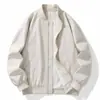 Jaqueta de voo da moda transfronteiriça primavera e outono jaqueta masculina e feminina mesmo estilo gola baseball outono e inverno jaqueta acolchoada casual da moda para casal