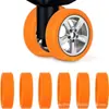 Rueda de repuesto para maleta, cubierta de goma, cubierta protectora para carrito, accesorios para maleta, cubierta de rueda silenciosa, anillo de goma para rueda universal