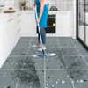 Pegatinas de Línea de Guía de Onda para Azulejos de Piso, Decoración de Rodapié Resistente al Desgaste para Sala de Estar, Pegatinas de Piso, Pegatinas de Pared Autoadhesivas para Piso de Azulejo, Pegatinas de Línea de Cintura