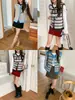 Chaleco de Punto de Lana Jacquard de Doble Botonadura con Cordones, Estilo Otoñal Nuevo, Atmosférico, 3er Día de la Mañana Zy4481