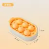 Molde para Cubitos de Hielo de Venta Caliente Charola de Hielo para el Hogar Congelar Bolas de Hielo Caja para Hacer Hielo Silicona Suave de Grado Alimenticio Refrigerador Casero Almacenamiento de Hielo Redondo