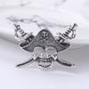Broche de Moda Personalizado Retro Europeo y Americano para Hombre Diamante de Aleación Corsage Accesorios para Ropa de Chaqueta de Traje Pin