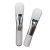 Mini brocha para mascarilla facial con mango de madera suave brocha para el pelo de mascarilla Cepillo para Salón de Belleza Spa brocha para barro facial