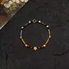 Pulsera de Estrella Mariposa Tejida a Mano Estilo Nuevo Chino, Mismo Estilo que Little Red Book, Pulsera de Gato Loto y Pez Moderna, Dulce y Versátil