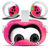 Pegatinas para Oculus Quest 2.ª generación, funda para máquina todo en uno VR Head, pegatinas para el mango, película de PVC para gafas de vapor