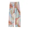 Conjunto de Top Camisola Estampado y Pantalones Largos para Mujer Estilo Europeo y Americano Nuevo Verano 2026 al por Mayor 2854
