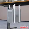 Soporte para Host de Computadora, Estante Flotante de Almacenamiento Debajo del Escritorio, Bandeja Colgante para Gabinete de Escritorio de Oficina, Soporte Metálico Suspendido
