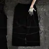 Subcultura Estilo Escuro Moda de Rua Corrente Solta Coração Bordado Estampa Padrão Moletoms Novos Outono e Inverno Masculinos e Femininos