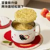Tigela de Aço Inoxidável 304 para Macarrão Instantâneo Tigela de Desenho Animado com Tampa Tigela de Arroz para Dormitório Escolar Tigela de Arroz para Cantina Utensílios de Mesa para Macarrão Tampa