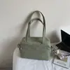 Bolsa de Tecido para Comércio Exterior Feminina, Grande Capacidade, Novo Modelo 2025, Versátil de Verão Simples de Ombro/Axila, Bolsa Tote Nicho para o Dia a Dia