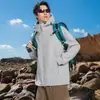 Nova jaqueta soft shell para homens e mulheres, jaqueta soft shell para atividades ao ar livre à prova de vento e à prova d'água, jaqueta de montanhismo masculina, jaqueta de ciclismo para casais