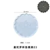 Zongbo silicone DIY resina de cristal padrão mandala porta-copos decoração de mesa molde de silicone em estoque atacado