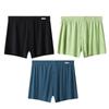Pantalones de seda de hielo para hombre verano sueltos para casa bolsa con abertura frontal transpirables pantalones de hombre fabricantes mayoreo