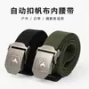 Suministrado Directamente por el Fabricante, Cinturones Tácticos de Lona, Cinturones para Jeans, Cinturones Tejidos Casuales Unisex, Cinturones de Moda para Hombre con Hebilla de Aleación