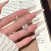 Collar de Mariposa para Chica de Tiktok Personalizado, Exquisita Cadena para Clavícula de Nicho, Colgante de Lujo Ligero de Gama Alta, Collar Dulce y Versátil