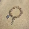 Pulseira Bênção do Oficial Celestial Estilo Chinês 2025, Estilo Étnico, Tudo Vai Bem, Pulseira Elegante Nicho Retrô