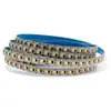 Fita LED 5V 2835 120 Luzes 8mm de Largura Luz Branca Luz Branca Quente Alta Luminosidade Flexível Dupla Face Fita Autoadesiva com Suporte Adesivo Guarda-Roupa Armário