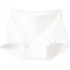 Nova Cueca Boxer Feminina Respirável de Algodão Puro, Cintura Média, Tamanho Grande, Cor Sólida, Solta, 10A, Antibacteriana, Gancho Estendido