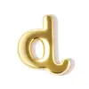 Superficie de Espejo de Cobre Nueva Transfronteriza Colgante de 26 Letras Inglesas Collar Pulsera Pendientes DIY Accesorios Simples Versátiles