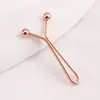 Artefacto para ceñir la cintura clip de bola de acero ajustable apriete clip en forma de U metal dorado negro plateado hebilla de fijación para cintura de pantalones ropa