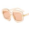 Nuevas gafas de sol irregulares en forma de T, color para hombres y mujeres, INS, personalizadas, de moda, retro, modernas, gafas de sol 9096