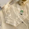 Ropa interior de Modal para mujer con ribete de encaje, Antibacteriana de Proteína de Seda 7A, Talla Grande Sin Costuras para Mujer al por Mayor