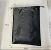 Bolsa de nylon com cordão para acabamento de roupas, bolsa de armazenamento, cordão de poliéster, atacado de fábrica