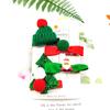 Nuevos accesorios para el cabello de Navidad lindos divertidos sombrero de Navidad lazo de árbol de Navidad clip de pico de pato juego de horquillas navideñas para niños