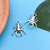 Promoção Quente Acessórios de Joias de Liga de Zinco Prata Misturada Xizang 20 Animais Dinossauro Aranha Acessórios para Colar Pulseira Pingente DIY
