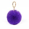 Pingente de Pom-Pom Colorido de Pele de Coelho Sintética DIY Capa de Celular Chaveiro Bolsa Pingente Acessório Fábrica Em Estoque Entrega Rápida