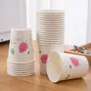 Vasos de papel desechables para el hogar, vasos de papel para publicidad empresarial, vasos de papel para restaurante, vasos para bebidas calientes y té con leche, vasos de agua desechables para oficina