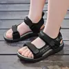 Sandalias Resistentes al Desgaste de Verano para Niños, Zapatos de Playa de Moda Antideslizantes para Niños, Zapatillas de Suela Suave, Transpirables, Ligeras