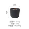 Taza de Cemento Minimalista Nórdica Vela de Aromaterapia para el Hogar Vela DIY Adorno de Fragancia para el Hogar Procesamiento OEM de Cera de Soja