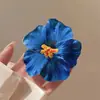 Pinza para el Cabello con Flores Estilo Super Hada Playa Resort Estilo Coreano Dulce Color de Cabello Dopamina Pinza Lateral Accesorios para el Cabello para Fotos Tocado