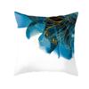 Cross-border Amazon Nova Tinta Azul Abstrato Frlow Case Phnom Penh Inkjet Art Home Dormir Capa Almofada
