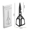 Las Tijeras de Cocina Sk5 Más Vendidas de Amazon Tijeras Multifuncionales de Acero Inoxidable para el Hogar Especialmente Diseñadas para Huesos de Pollo, Pato y Ganso