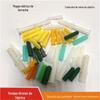 Base de Fixação com Parafuso Bucha Gecko Bucha de Parede em Forma de Peixe Bucha de Expansão Bucha de Borracha para Bucha de Parede Eletricista Verde Plug de Fixação
