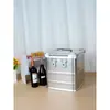 Caja de Almacenamiento para Discos de Vinilo Caja para Colección LP Caja Vieja para Almacenamiento de Discos A Prueba de Polvo a Prueba de Humedad Caja de Almacenamiento para Vinilos de 12 pulgadas 7 pulgadas