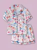 Pijama Lindo para Mujer, Nuevo Estilo Primavera y Otoño, Algodón Nube Manga Larga, Diseño Dulce de Moda, Se Puede Usar Afuera, Ropa de Casa, Conjunto Casual Ins