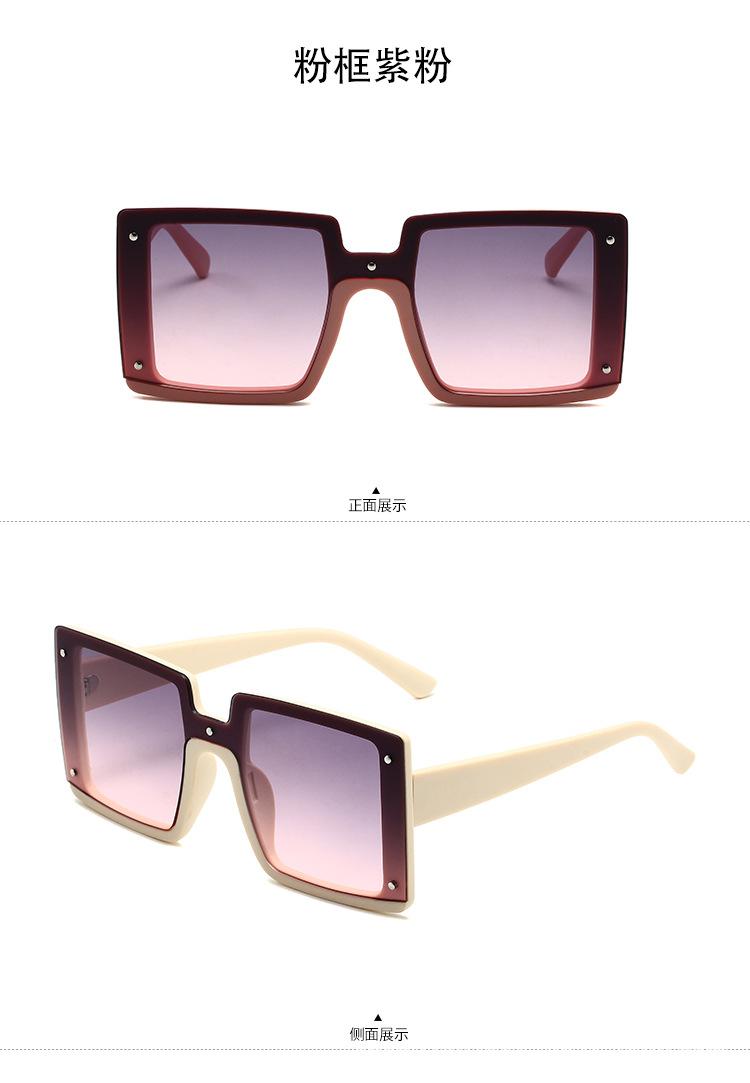 欧美大框太阳镜