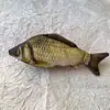 Peixe Artificial Criativo Brinquedo para Gato Morder Boneca Brinquedo de Pelúcia Catnip Peixe Mordedor Bastão para Gato Brinquedo para Gato
