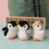 Muñeco Pingüino Pequeño de Peluche Juguete Lindo Pingüino Antártico Llavero Colgante Muñeca Colgante para Bolso de Niña Joyería