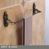 Barra de Toalla Tallada Estilo Europeo Transfronterizo Espacio de Baño Red de Jabón de Aluminio Montada en Pared Retro Estante de Toallas Antiguo al por Mayor