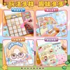 Libro de Pegatinas de Ajuste Grande para Alivio del Estrés de Hermana Inteligente Juego de Escena Miniatura Educativo Divertido Hecho a Mano Soportes de Paisajismo 3D Dropshipping