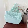 Bolso Tote de Gran Capacidad de Nicho Verano 2026 Transfronterizo, Bolso de Hombro Casual de Moda para el Trabajo, Bolso Simple de Axila, Bolso Cubo