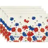 Camino de mesa American Independence Day Transfronterizo, Decoración de Atmósfera Festiva, Mantel de Mesa de Cocina, Cubierta para Mueble de TV, Mantel para Mesa de Entrada