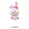 Clip grande globo varilla de arrastre de aluminio de mano Sanrio lindo caricatura juguetes para niños puesto del mercado nocturno venta al por mayor