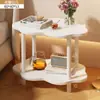 Mesa de Cabeceira, Simples e Moderna, para Uso no Quarto, Pequena Mesa de Armazenamento de Cabeceira, Adequada para Apartamentos de Aluguel, Mesa Lateral Simples para Sofá, Armário Lateral